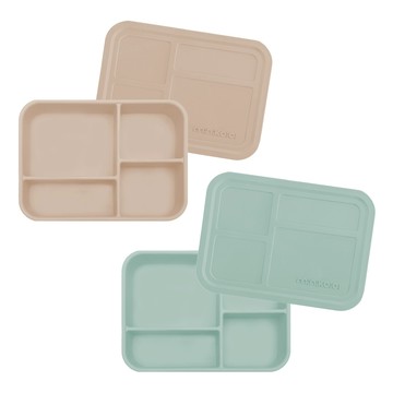 土耳其【minikoioi】矽膠分隔餐盒 便當盒 兒童餐盤( 多色可選)