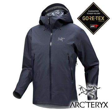 【Arc'teryx 始祖鳥】男 Beta SL單件式GT防水外套『黑寶石』X009685 戶外 露營 登山 健行 休閒 旅遊 時尚 防水 Gore-tex 外套