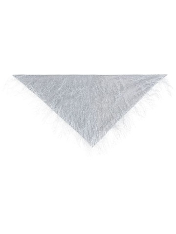 Sleeper - Disco metallic head scarf - women - Polyester - One Size - Silver