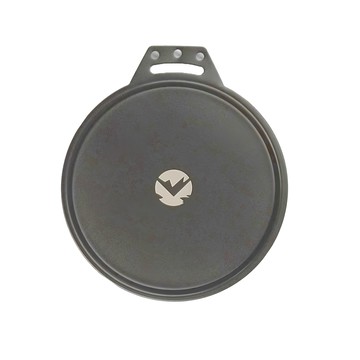 Campingmoon 柯曼 鍍鈦雪拉碗蓋 BKS-SG  136 x 120 x 7mm  黑色  1個