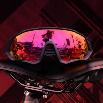 Kapvoe騎行眼鏡運動風鏡山地公路車自行車騎車專業變色防風近視男