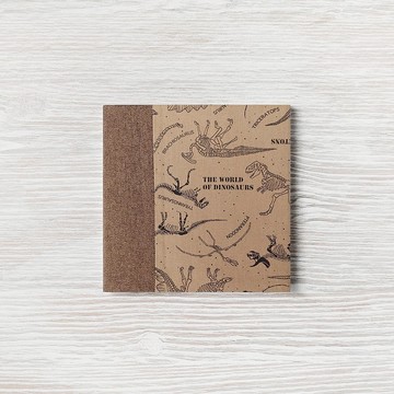 恐龍布書衣 附筆記本