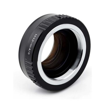 Pixco百攝寶M42-M43減焦增光轉接環適用42螺口鏡頭轉松下奧林巴斯
