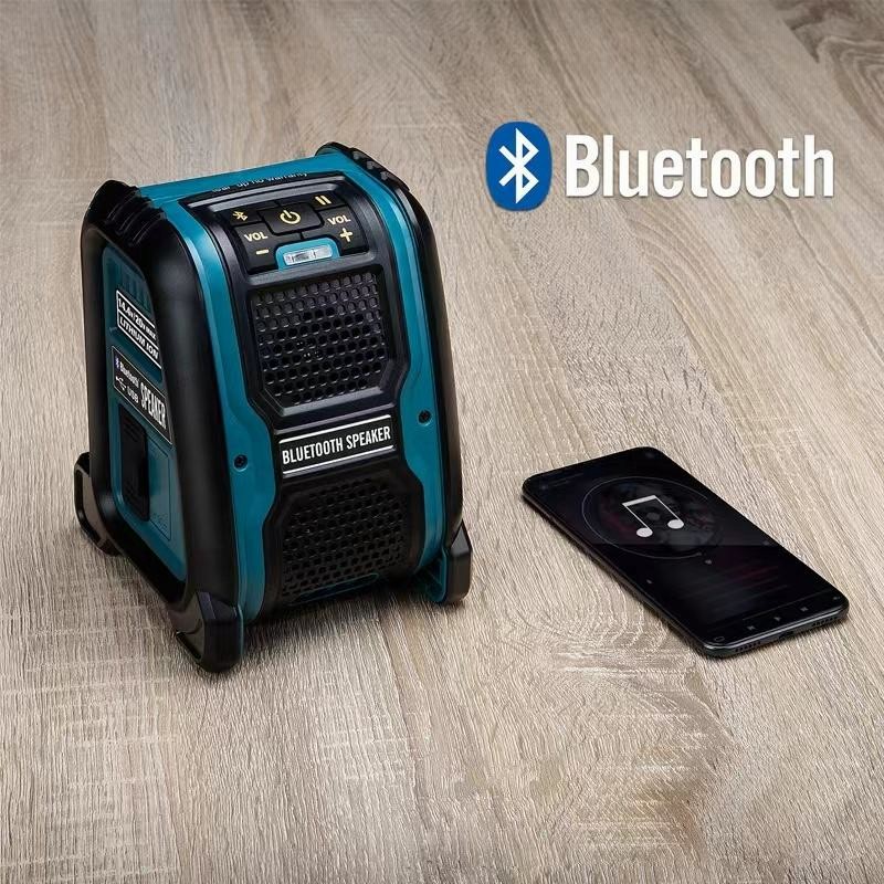 Bluetooth スピーカー マキタ Makita バッテリー専用 互換 電動 工具 コードレス USB 18v 14.4v 充電式 ポータブル  職人 アウトドア ※ バッテリー 充電器 別売 | LINEショッピング