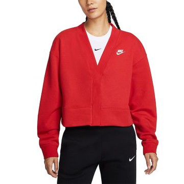 【Nike】 AS W NSW CLUB FLC LOOSE CARDIG  針織外套 運動外套 女 - IF5456657