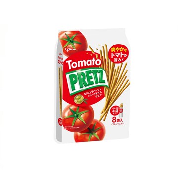 格力高百力滋棒8袋入110g-蕃茄野菜