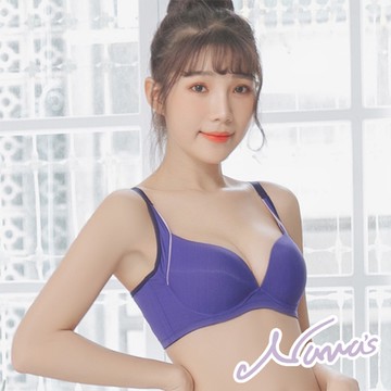 【露娜斯】活力素采。A-C杯 吸濕排汗涼感無痕高脅邊機能內衣【紫】台灣製U303