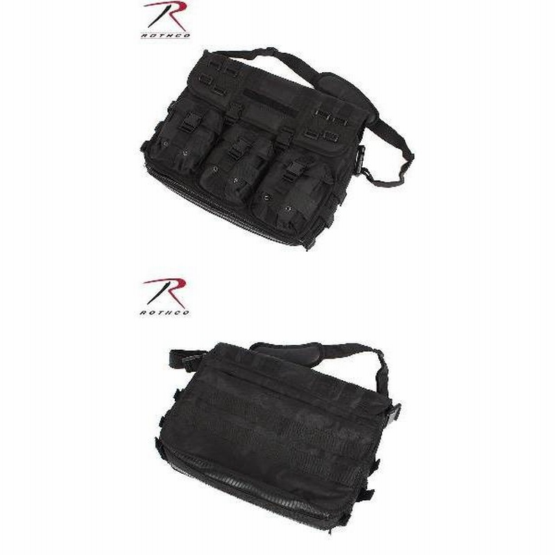 ROTHCO ロスコ M.O.L.L.E. TACTICAL LAPTOP/BRIEFCASE ブラック