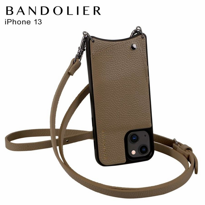 バンドリヤー BANDOLIER iPhone 13 ケース スマホ 携帯 ショルダー