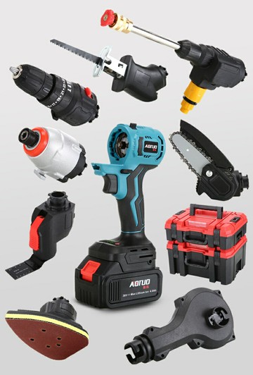 萬用惡魔機 模組化電動工具組 (牧田款) 21V 無刷主機+自選配件組 多款電動工具配頭 牧田款電池