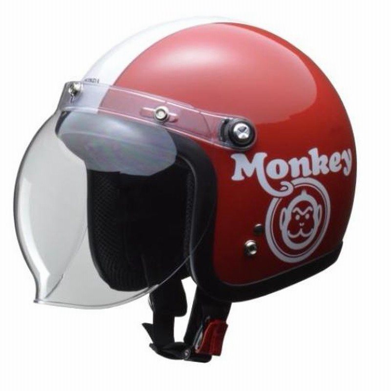 ホンダ HONDA Monkey ヘルメット アイボリー×ブラック Lサイズ