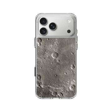 iPhone 17 Pro Max Clear Case（相機按鈕） 透明 - NASA - Ceres - Kerwan Crater