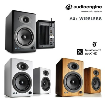 【澄名影音展場】美國品牌 Audioengine A5+ 主動式立體聲藍牙書架喇叭 公司貨