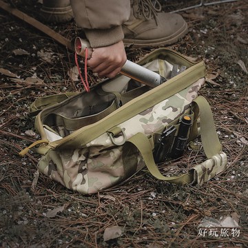 【好玩旅物】露營軍工迷彩工具收納包