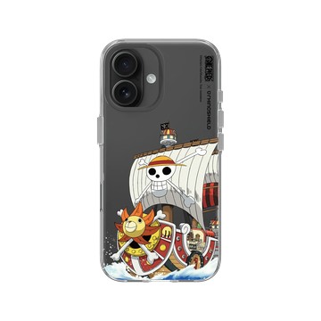 iPhone 16 Clear Case（相機按鈕） 透明 - 航海王 One Piece - 海賊團系列-千陽號