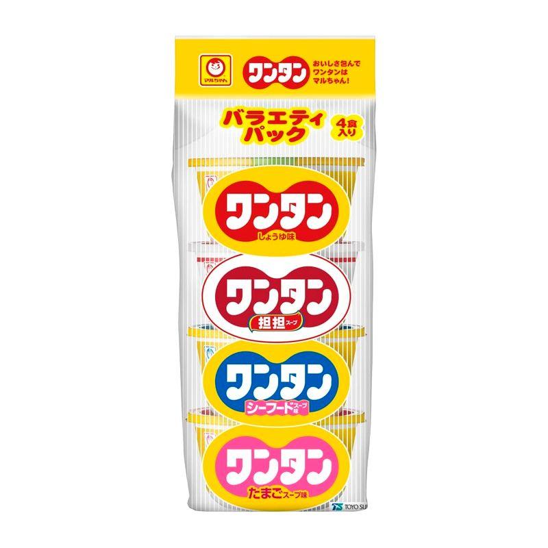 マルちゃん ワンタン バラエティパック 4食入り 127g×6個