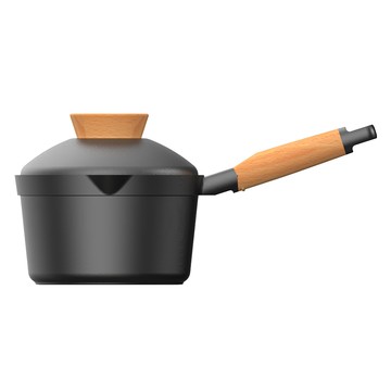 Taste plus 悅味 元木 內外不沾鍋 IH全對應 蓋變碗設計 2.4L 黑色 18cm 單柄鍋  1個