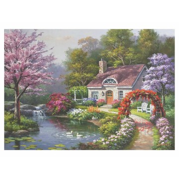 花開滿屋_拼圖_1500片
