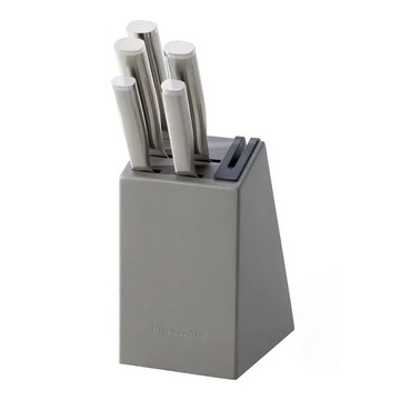 [COSCO代購6] 促銷到9月30號 C1901804 KitchenAid 不鏽鋼刀具含刀座 6件組