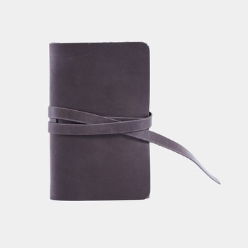 灰色皮革電線收納器 – 迷你皮革電線收納器