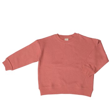 akachan honpo - 長袖經典休閒上衣-粉紅色