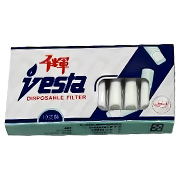 千輝 vesta 香菸濾嘴 長  有效過濾焦油尼古丁，獨立包裝衛生，一次性使用更方便  1盒