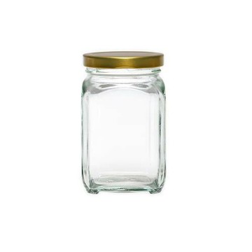 Drink eat 器皿工坊 金蓋四方型罐-327ml/1入