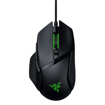 RAZER 雷蛇 巴塞利斯蛇 V3 滑鼠 傾斜滾輪 13 顆可自訂控制鍵 11 區 Chroma 燈光效果  黑色
