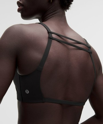 LightLift Open-Back Bra Light Support, B/C Cup Size Medium