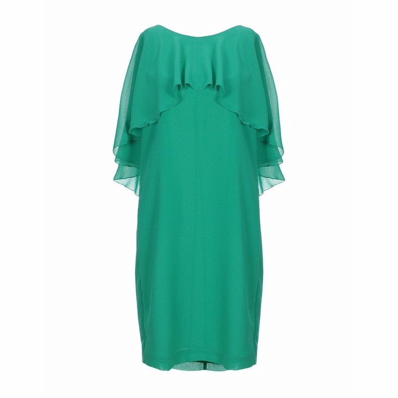 Mariella Rosati ミニワンピース ドレス グリーン 40 ポリエステル 100 ミニワンピース ドレス 通販 Lineポイント最大1 0 Get Lineショッピング