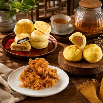 【紅豆食府】中秋禮盒多款任選 (蘇式月餅 東坡肉酥 鳳梨酥 團購 送禮 企業採購)