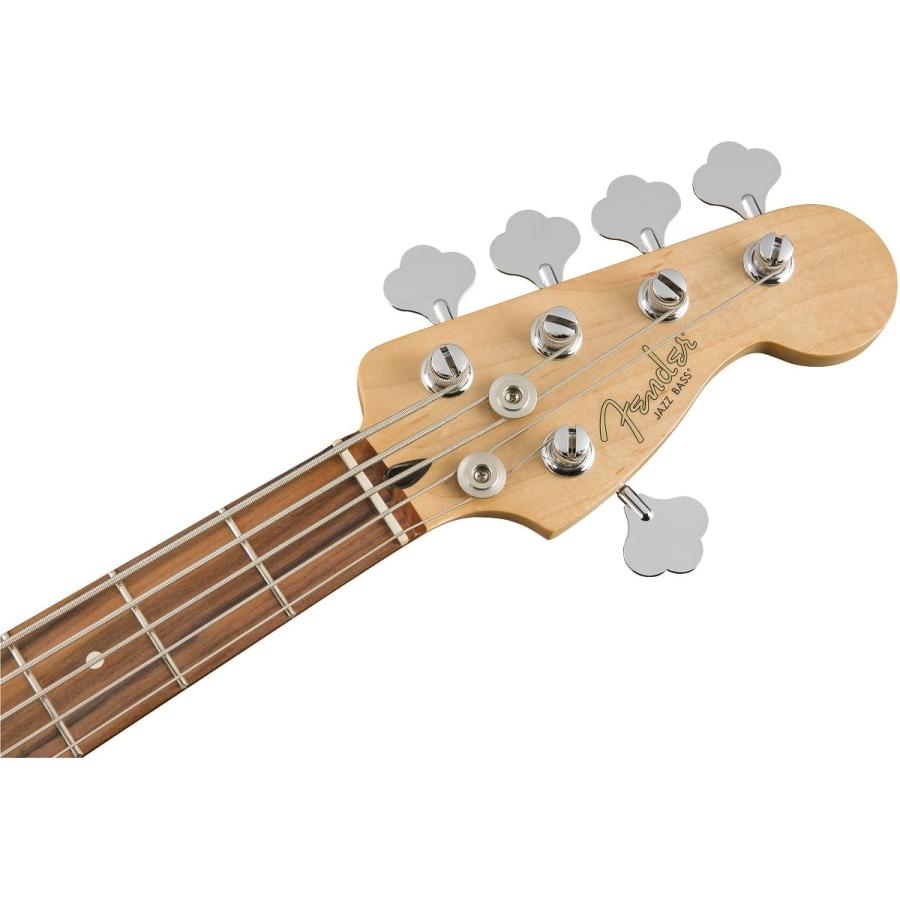 Fender   Player Jazz Bass V Pau Ferro Polar White 5弦ベース VOXヘッドホンアンプ付属エレキベース初心者セット(YRK)