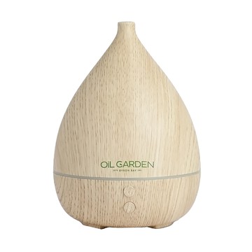 OiL GARDEN 澳悠園 三合一仿木紋水氧機 加濕/淨化空氣/夜燈功能