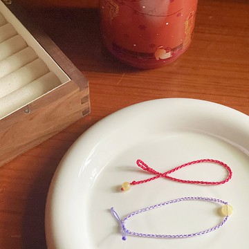 彌雅手作丨九紫離火序丨掌心傳到繩結的溫度系列丨編織手繩