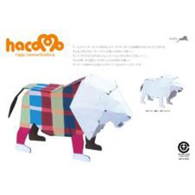 ダンボール　工作　hacomo kids　ハコモ　キッズ　動物シリーズ　ライオン