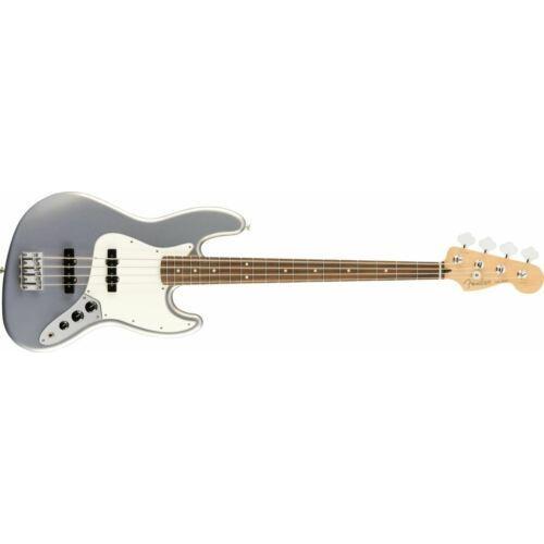 フェンダー ベースギター Fender Player Jazz Bass Pau Ferro Fingerboard Silver 0149903581