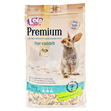 LOLO pets 頂級寵物兔主食  900g  1包
