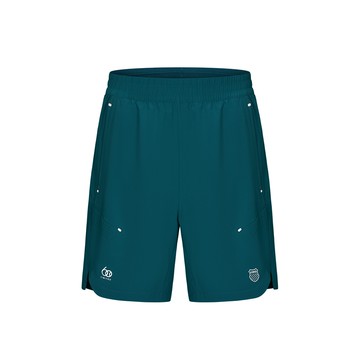 梭織運動短褲 Woven Shorts 休閒 男短褲 綠色 1013237-356