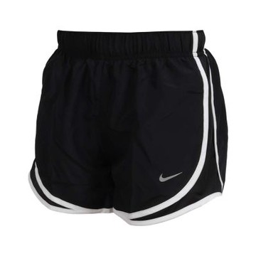 NIKE 女運動短褲-休閒 訓練 運動 DRI-FIT 三分褲 HM6097-010 黑白