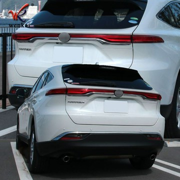 適用于豐田20款Harrier改裝后尾箱電鍍裝飾亮條新款Venza威颯專用