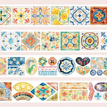 【膠帶】萬花筒 拉絲膜 切膜膠帶 5米卷