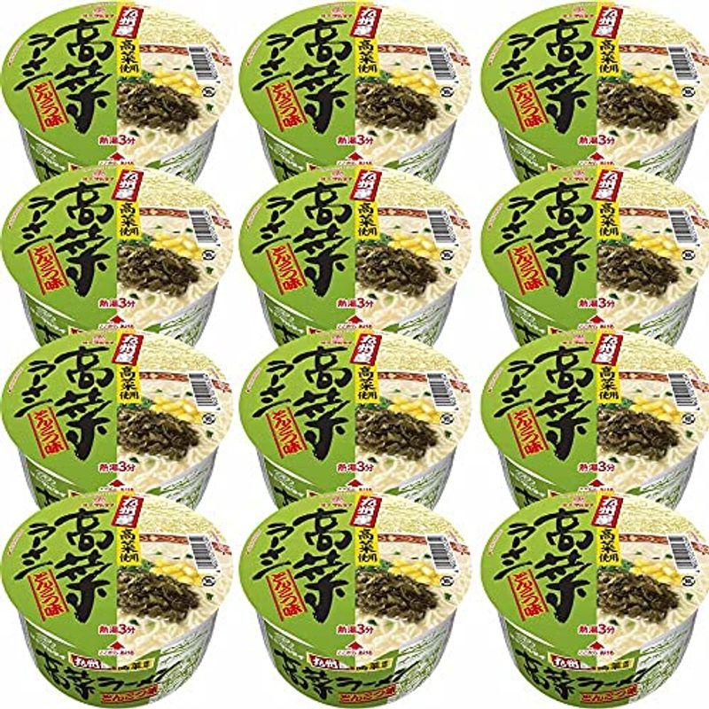 マルタイ 九州産高菜ラーメンとんこつ味 89g×12個