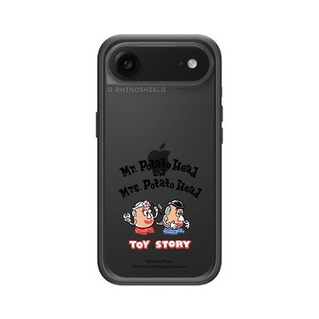 iPhone Air Mod NX -邊框背蓋組合 (相機按鈕) 黑 - 迪士尼-玩具總動員 Toy Story - Hello! 蛋頭先生與蛋頭太太