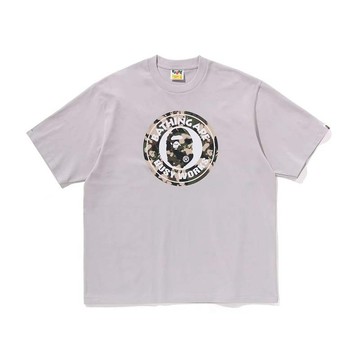 BAPE Map Camo Busy Works Relaxed Fit Tee 猿人 迷彩 短袖 灰色 1L30110320-GY [台灣現貨]