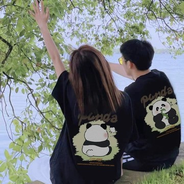 🚀隔日到貨🚀休閒短袖上衣柔軟親膚韓版寬鬆閨蜜上衣情侶衣夏季重磅短t特別的情侶衣短袖韓版夏日情侶裝短袖設計感小眾t恤百搭