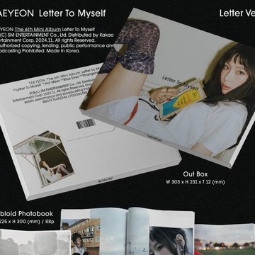 ⭐韓國代購正版⭐【少女時代專輯】金泰妍 mini6 Letter To Myself專輯未拆 IP周邊