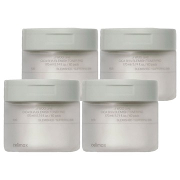 celimax BHA 積雪草舒緩爽膚棉 170ml  60片  4罐