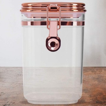 《Premier》Gozo扣式密封罐-橢圓600ml-- 保鮮罐 咖啡罐 收納罐 零食罐 儲物罐