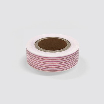 粉紅條紋 | 和紙膠帶
