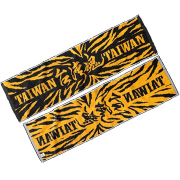 虎紋台灣魂毛巾